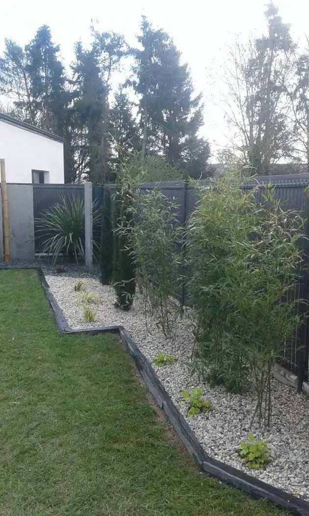 Clôture haute réalisée par SD Aménagement